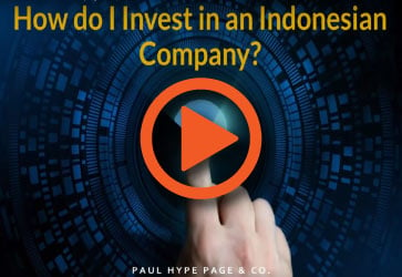 Invest in Indonesia Company