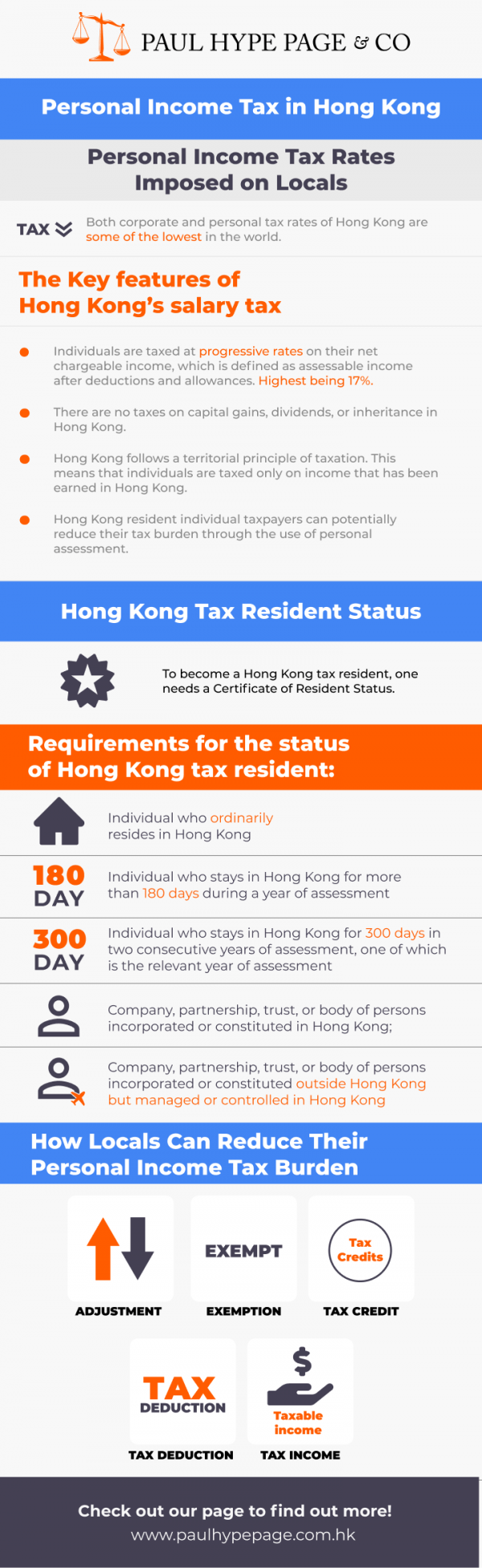 Hong Kong Personal Tax Hong Kong Tax