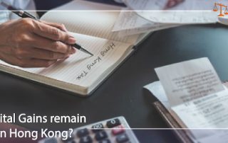 Capital Gains Tax 2020 Hong Kong