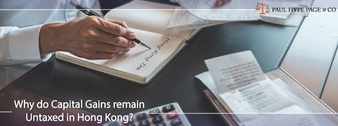 Capital Gains Tax 2020 Hong Kong