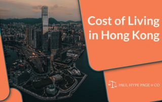 Living cost in Hong Kong