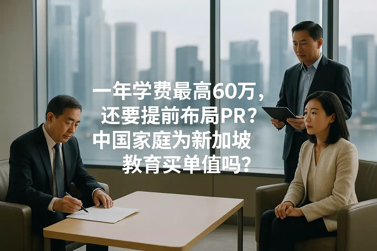 一年学费最高60万，还要提前布局PR？中国家庭为新加坡国际学校买单值吗？