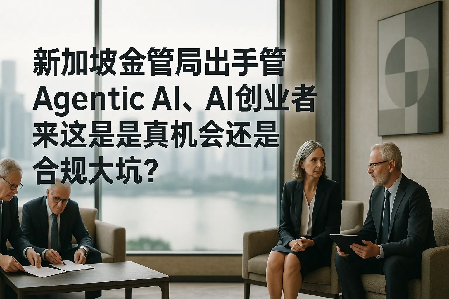 新加坡金管局出手管“Agentic AI”：AI金融创业来新加坡是真机会，还是合规大坑？