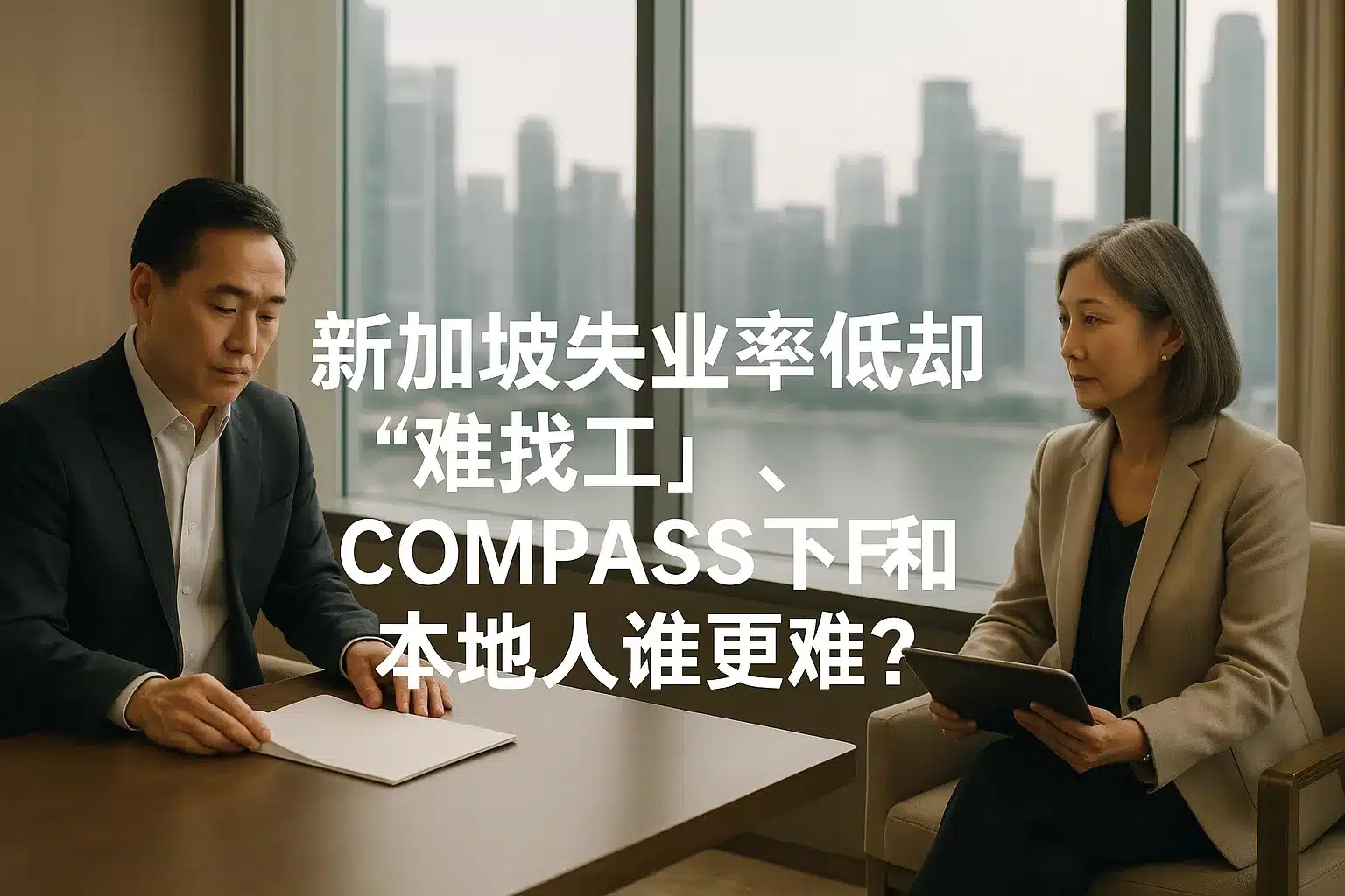 新加坡失业率低却“难找工”：COMPASS下EP更难，还是本地招聘更难？