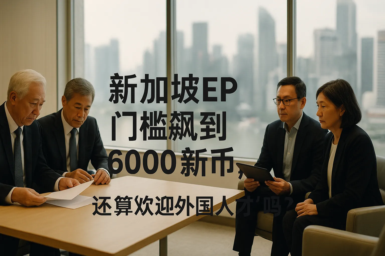 EP门槛飙到6000新币后，新加坡还“欢迎外国人才”吗？企业与个人该怎么应对（Updated Aug 2026，面向2027规划）