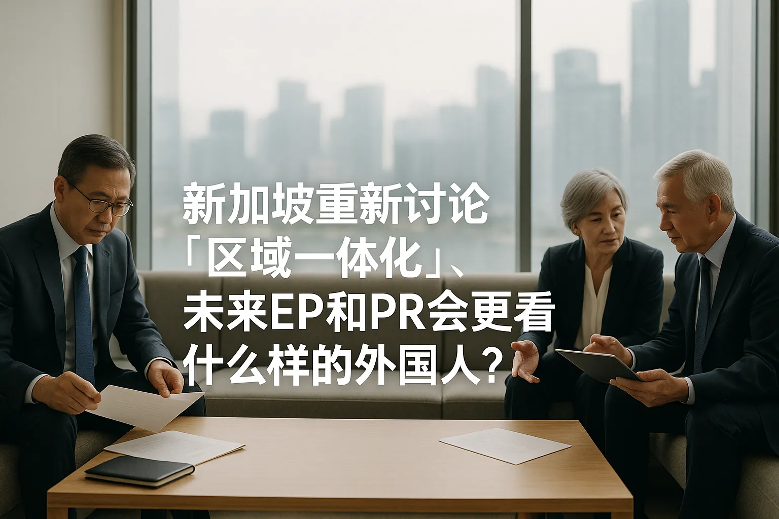新加坡重提“区域一体化”：2027起，EP与PR更看重什么样的外国人？