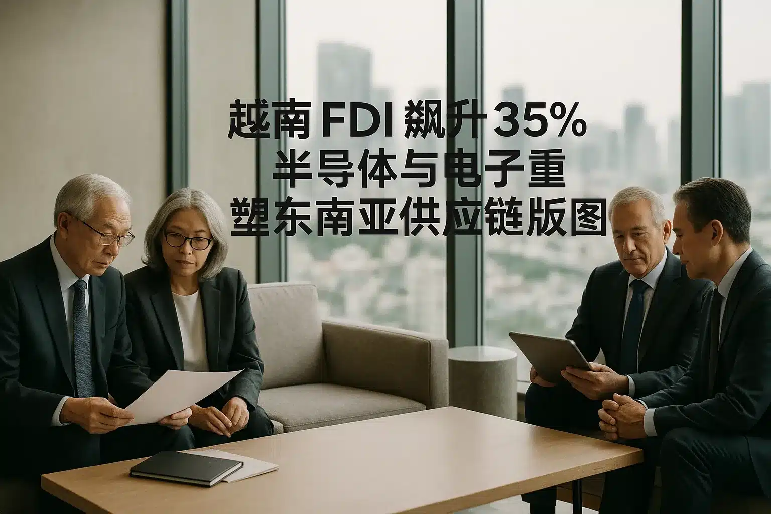 越南半导体与电子FDI飙升后，你要在“新东南亚供应链”里占哪个位置？