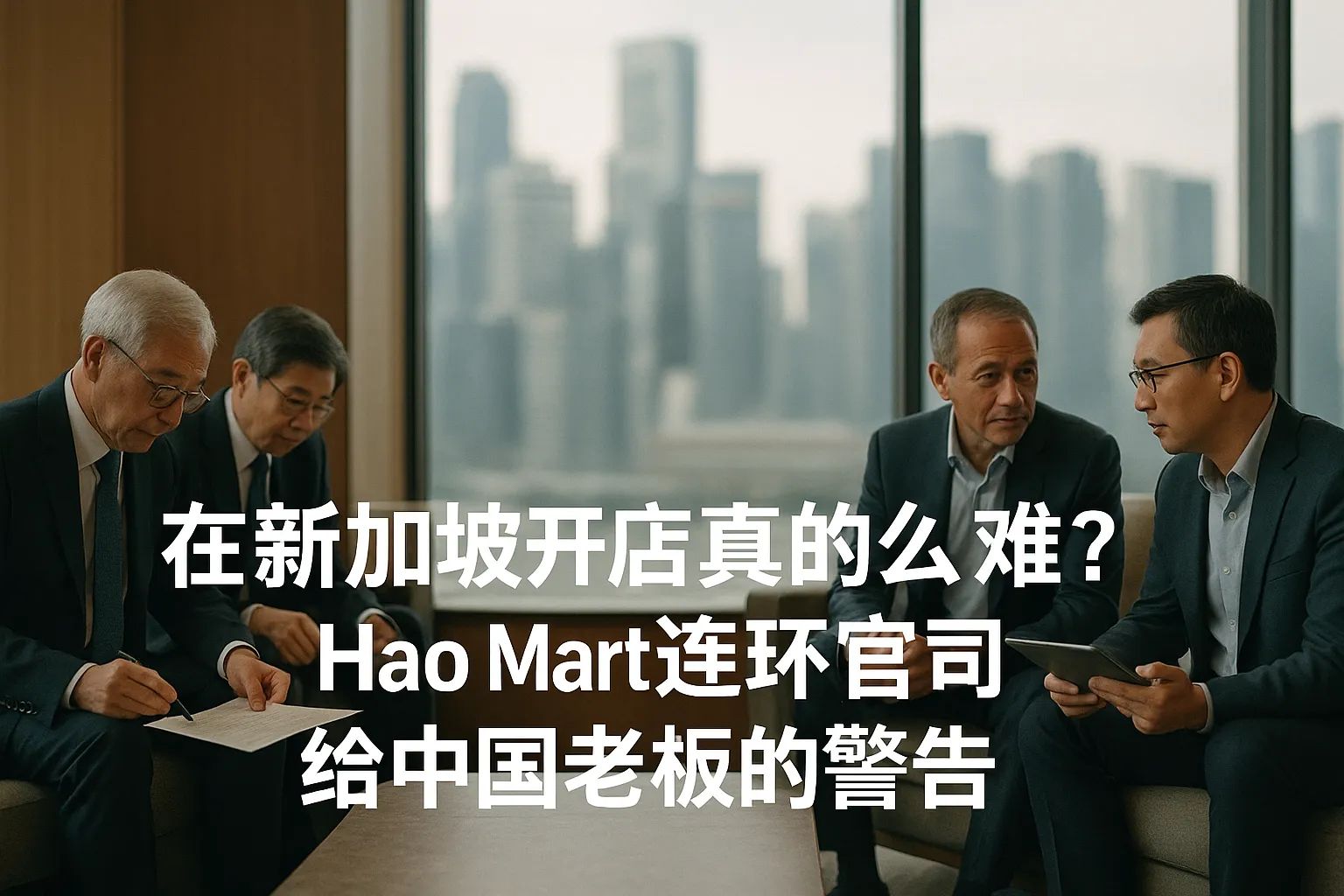 在新加坡开店真的这么难？Hao Mart连环官司对中国老板意味着什么