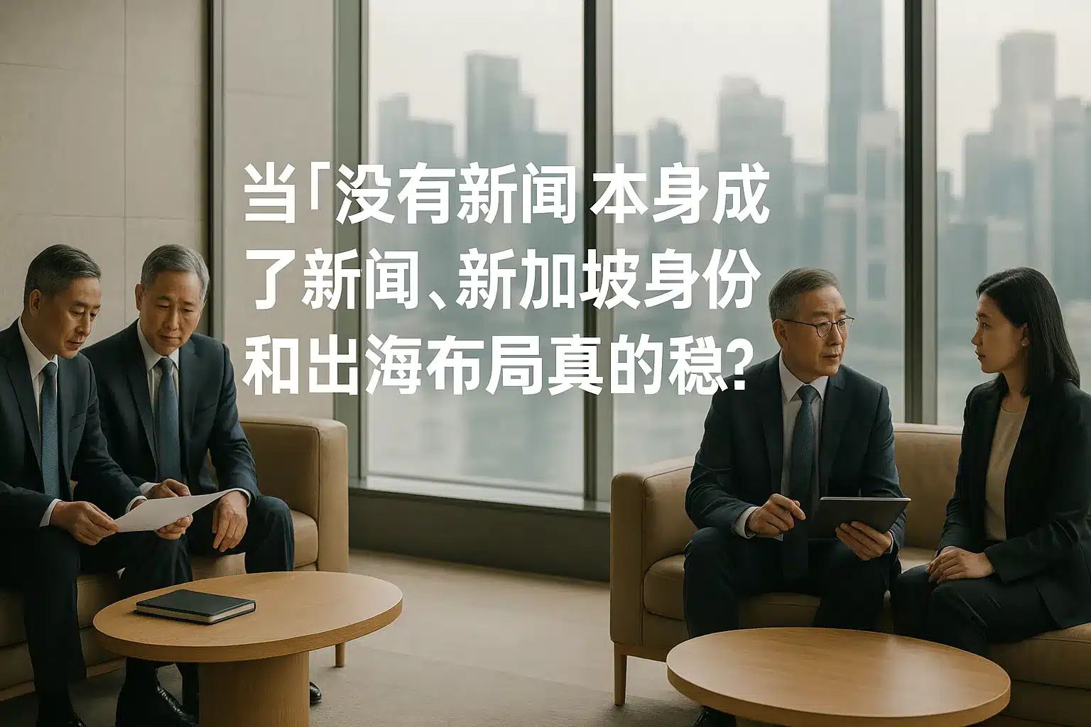 当“没有新闻”本身成了信号：新加坡身份与东南亚出海布局真的稳了吗？