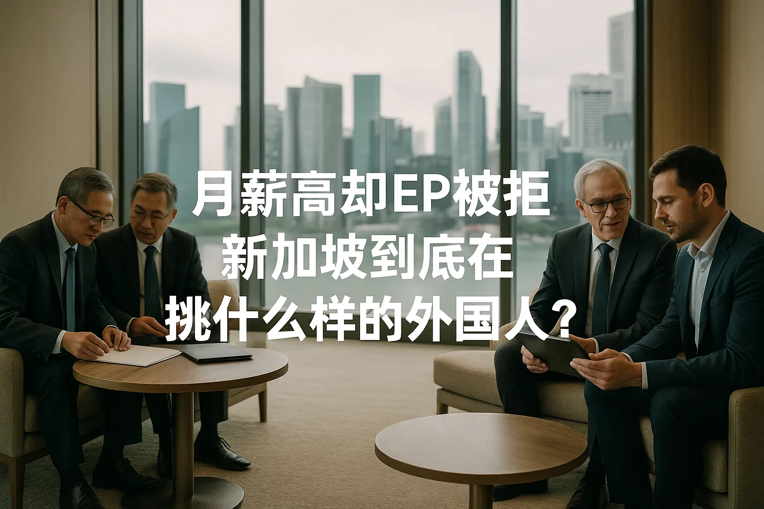 月薪很高却EP被拒：新加坡COMPASS到底在筛选什么样的外国人？
