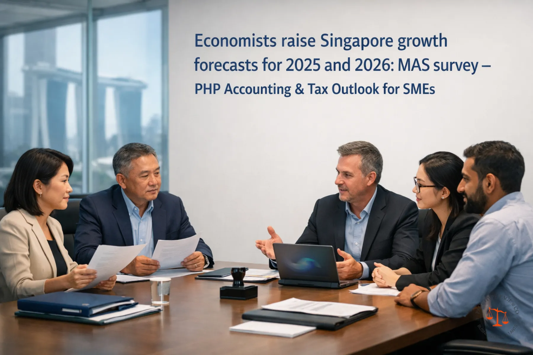 新加坡中小企业应如何利用改进的2025-2026年新加坡GDP增长预测（MAS调查）来规划2026-2027年的会计、税务和风险控制？